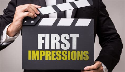 First impressions 